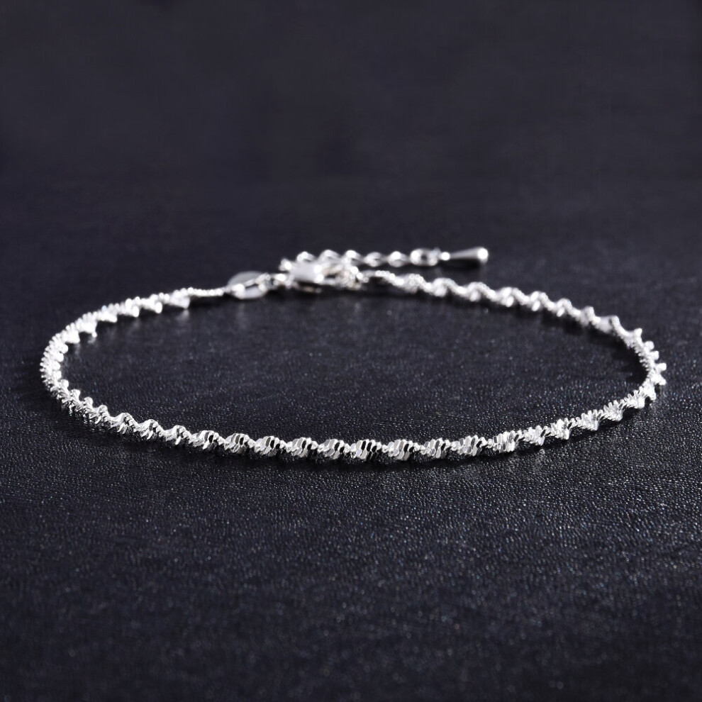 Ankle Bracelet Women Silver Anklet Foot Jewelry Chain Beach - Image 2