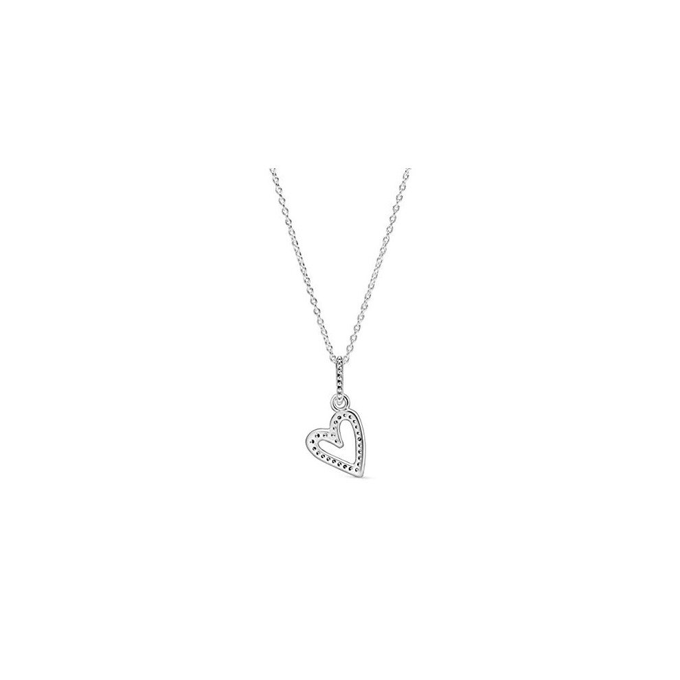 Necklace 398688C01-50 Sterling silver Woman Heart - Image 2