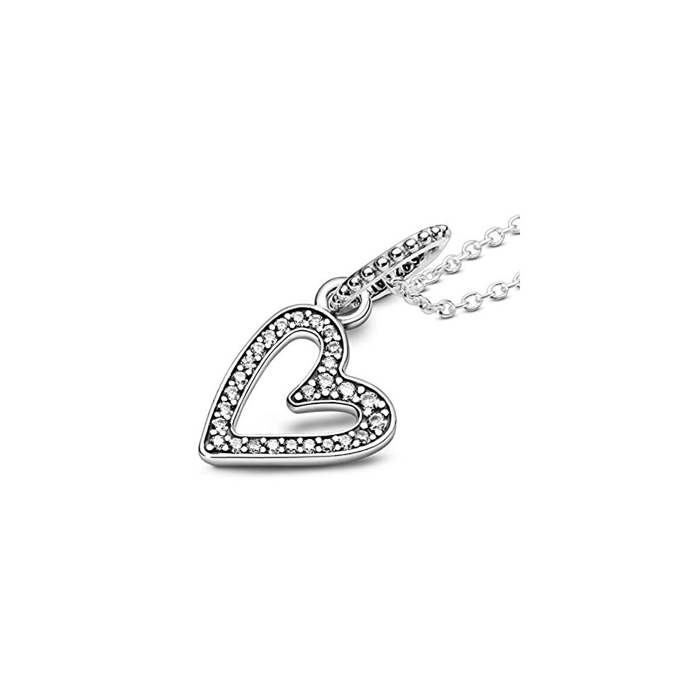 Necklace 398688C01-50 Sterling silver Woman Heart - Image 4